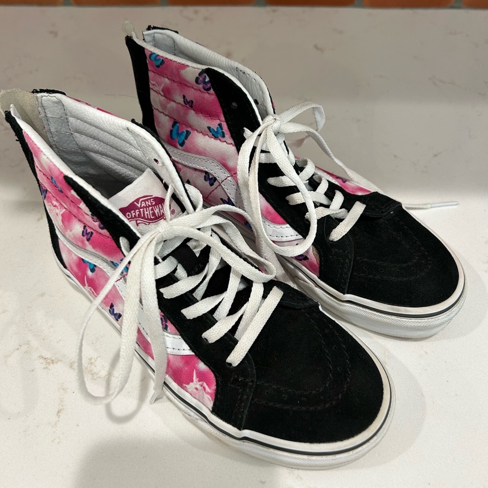 Girls Vans size 2